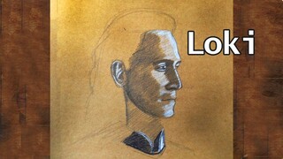Loki (Tom Hiddleston) Art Tribute | Avengers Endgame