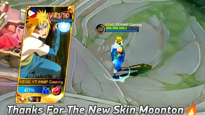 Thanks For This New Skin Moonton | New Skin Gusion Minato?