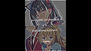 Suzune Horikita vs Kei Karuizawa | Classroom of the elites #anime #animeedit #shorts #viral