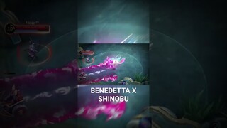 BENEDETTA X SHINOBU (CIKAYACIKA) #shorts #benedetta #mobilelegends #benedettamlbb #montage