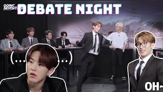 Seventeen "t" stan from the end of your right mindset (debate night edition) part 1