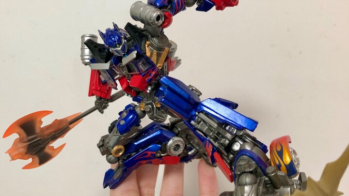 海洋堂 特摄系列 变三擎天柱飞翼套装 pose