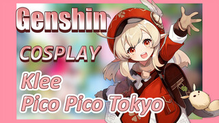 [Genshin, COSPLAY] Klee, Pico Pico Tokyo