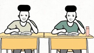自习课上总会有保温杯狠狠地摔在地上