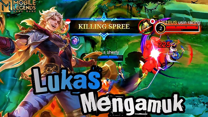 LUKAS MENGAMUK !! LAWAN AUTO TAKLUK 😱🔥