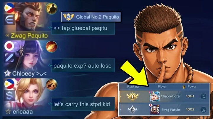I MET THIS DARK SYSTEM ON MY JOURNEY TO TOP 1 GLOBAL PAQUITO!! - MLBB