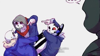 【Truyện tranh Undertale/Nhật báo điêu khắc cát của Evil Bone Group】Anh ấy, anh ấy, anh ấy đã làm đượ