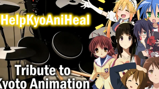 Kyoto Animation Tribute - อะนิเมะเปิดกลองผสม