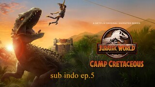 Jurassic world  camp cretaceous E5 S01 sub indo