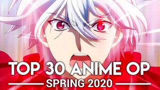 My Top 30 Anime Openings - Spring 2020