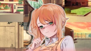 【Pembicaraan Lain-Lain】Di mana Hanamaru harus berciuman? 【Asrama Putri Hanamaru Haru/Hanayose】
