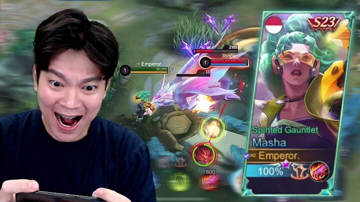 Review Skin Season MASHA, Langsung Pake Meta 2 Retri!! - Mobile Legends