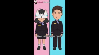 Balon VS Gas : Main game sepulang kerja