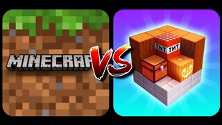 Minecraft PE VS Blockman Go! Build your world