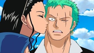 Robin confessa a Zoro que o ama - One Piece