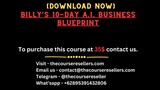 [Download Now] Billy's 10-Day A.I. Business Blueprint