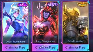 NEW EVENT! NEW SKINS FOR FREE? FREE SKIN EVENT MLBB - NEW EVENT MOBILE LEGENDS