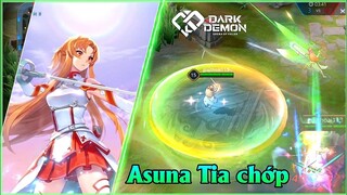 MOD SKIN Asuna Tia Chớp (Butterfly) Full 100% Hiệu ứng | Dark Demon AOV