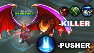 KILLER SUN EASY DESTROY BALMOND IN LANE | SUN BEST BUILD | MOBILE LEGENDS