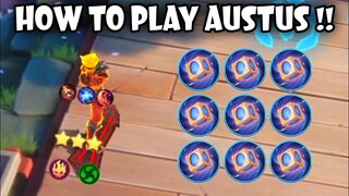 HOW TO PLAY AUSTUS SKILL 2 !! EASY WIN GORD AUTO 3 STAR !! MAGIC CHESS MOBILE LEGENDS