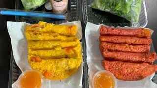 BÁNH XÈO THANH LONG lạ mà ngon