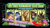 Get free permanent Elite skin choose 1 from the Following MLBB Brazil Independence day