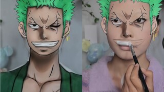 One Piece Zoro Makeup