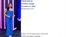 Full Rewind on TV5 | Frontline-Tonight – November 11, 2025