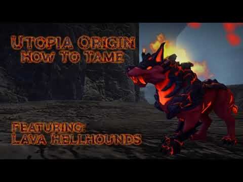 Lava Hellhound Pet | How To Tame | Utopia:Origin