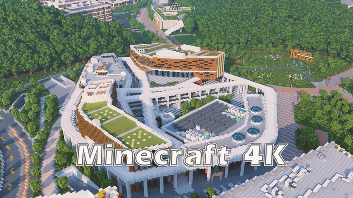 Mimicking Southern University of Science and Technology in Minecraft