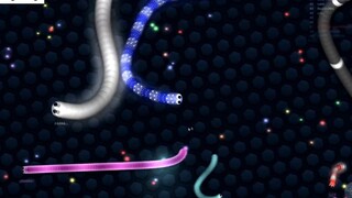Slither.io Best Giant Snake vs Troll Snakes Epic Slitherio Gameplay 4