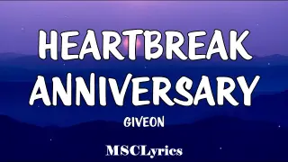 Giveon - Heartbreak Anniversary (Lyrics)🎵