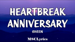Giveon - Heartbreak Anniversary (Lyrics)🎵