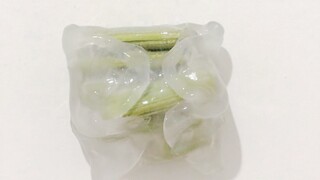 Thử làm slime trà xanh