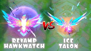 Karrie Revamp Hawkwatch VS Ice Talon Epic Skin Comparison