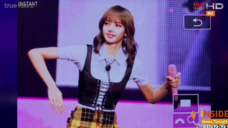 เมื่อ ลิซ่า BLACKPINK ลืมเนื้อแร็ป @Inside News Tonight 22Sep19