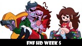 FNF in HD Week 5 & DATE | Friday Night Funkin Mod