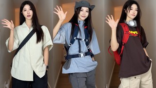 Trang phục lấy cảm hứng từ núi non, ngoài trời | Một diện mạo mùa hè mát mẻ, ngoạn mục! Cùng ra ngoà