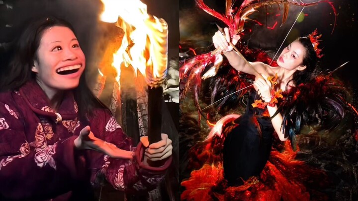 Nghe nói các bạn muốn xem tôi mặc đồ bốc lửa?🔥