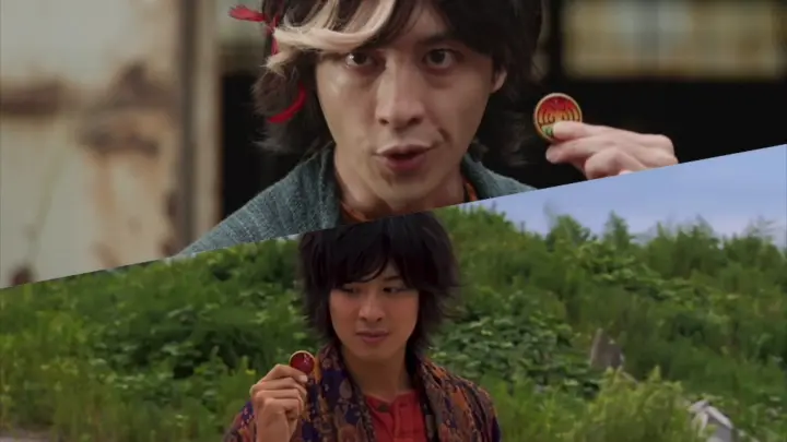 [Kamen Rider OOO 10th Anniversary Finale] The final transformation of Eiji and Anku ten years ago an