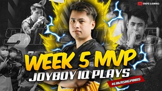 WEEK 5 MVP : Vincent "JOY BOY" De Guzman IQ