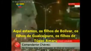 Chávez: "Ao caralho, ianques de merda!" (legendado)