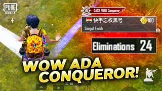 TERNYATA BEGINI SOLO SQUAD KETEMU CONQUEROR! AIM NYA KERAS BANGET! - PUBG MOBILE