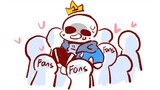 About sans being the first in the sexy men contest