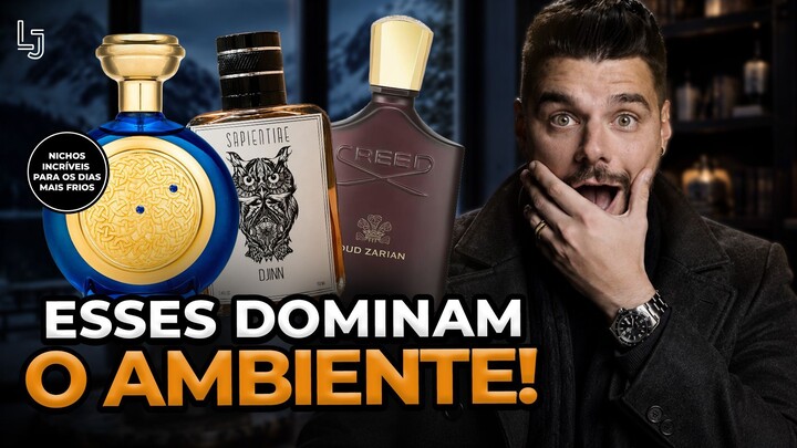 03 PERFUMES DE NICHO INCRÍVEIS PARA OS DIAS MAIS FRIOS! ESSES DOMINAM O AMBIENT