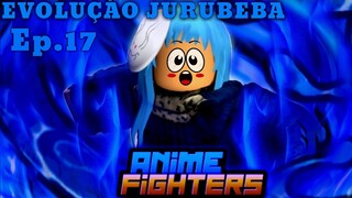 PEGUEI UM PERSONAGEM INSANO NO 100% FREE TO PLAY JURUBEBA NO ANIME FIGHTERS SIMULATOR ROBLOX