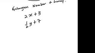 MATEMATIK F4 ALGEBRA