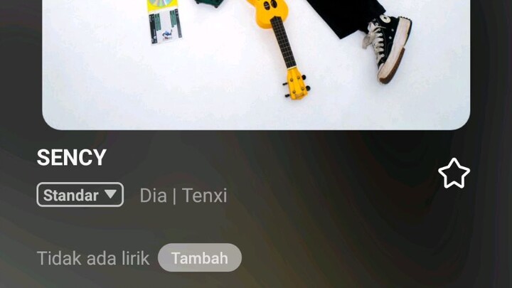 silahkan nonton lagu nya