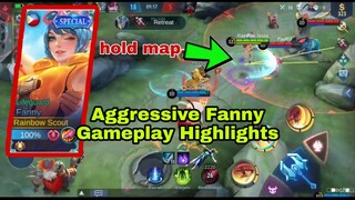 FANNY AGGRESSIVE GAMEPLAY by Rainbow Scout | Mobile Legends Bang Bang