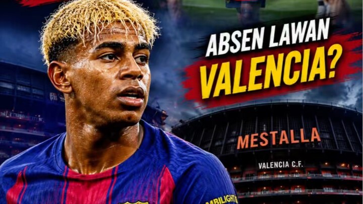 LAMINE YAMAL ABSEN LATIHAN, BARCA CEMAS!